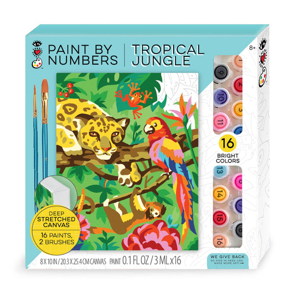 Paint By Number: Tropical Jungle