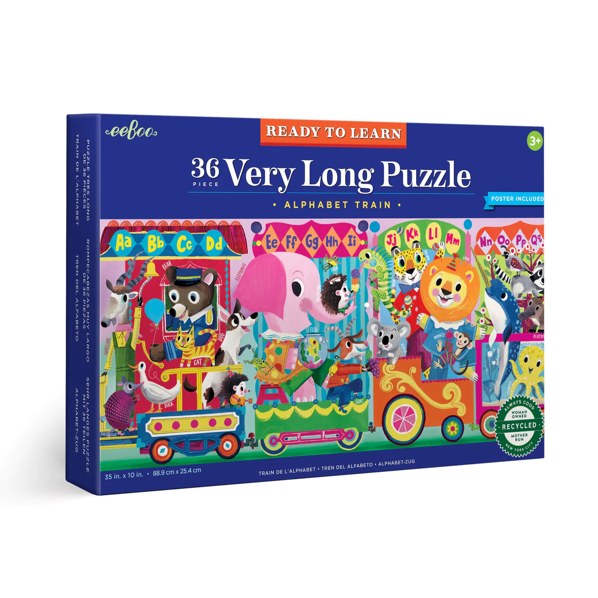 Alphabet Train Ready to Learn 36 Piece Puzzle 