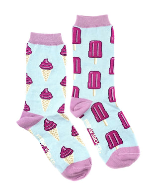 Women’s Ice Cream and Popsicle Socks/ Size 5-10
