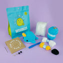 Bjorn the Narwhal Beginner Crochet Kit Contents
