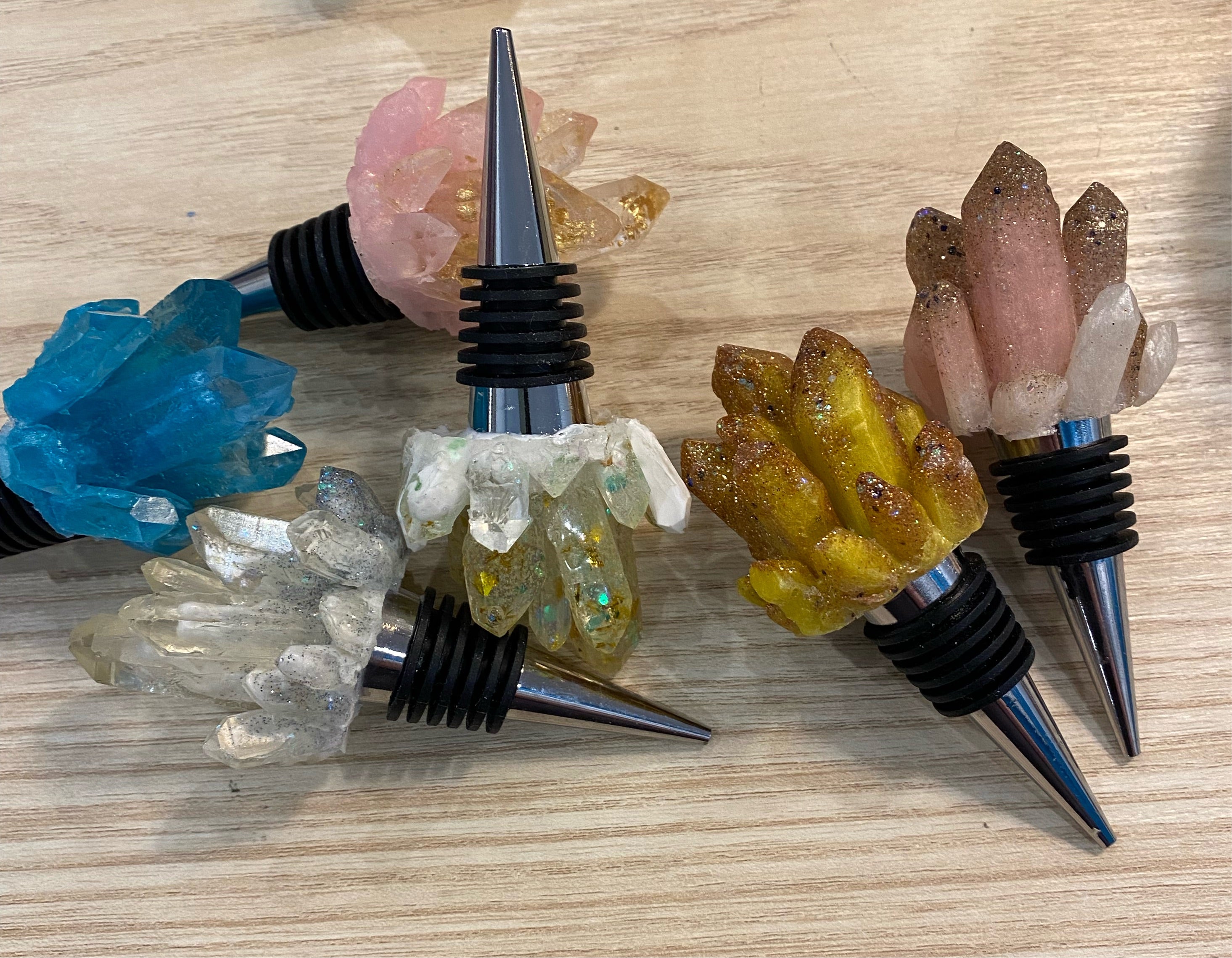 Resin Wine Bottle Stoppers