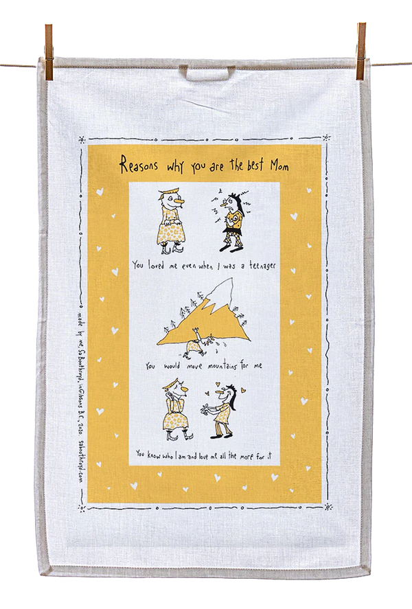 Tea Towel - Reasons Why You Are the Best Mom