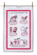 Tea Towel - I Want a Wine That Pairs With…