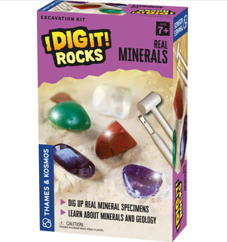i dig it rocks and real minerals 