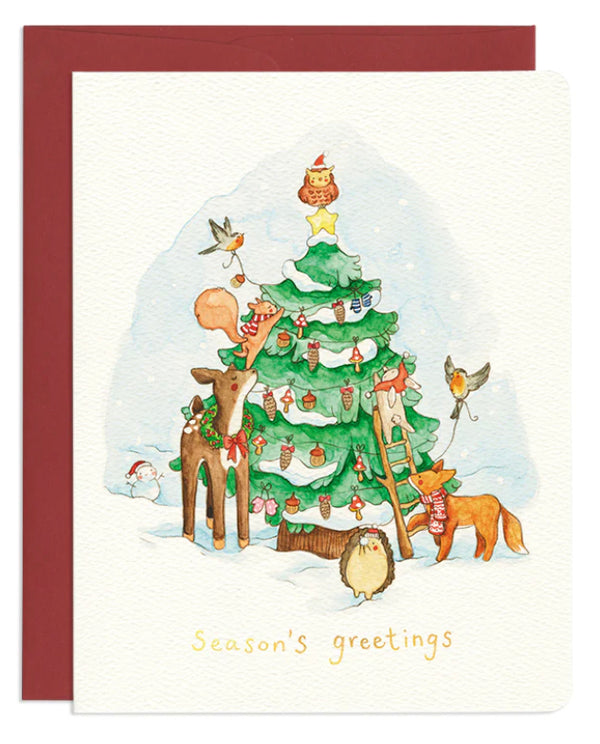 Forest Friends Christmas Card