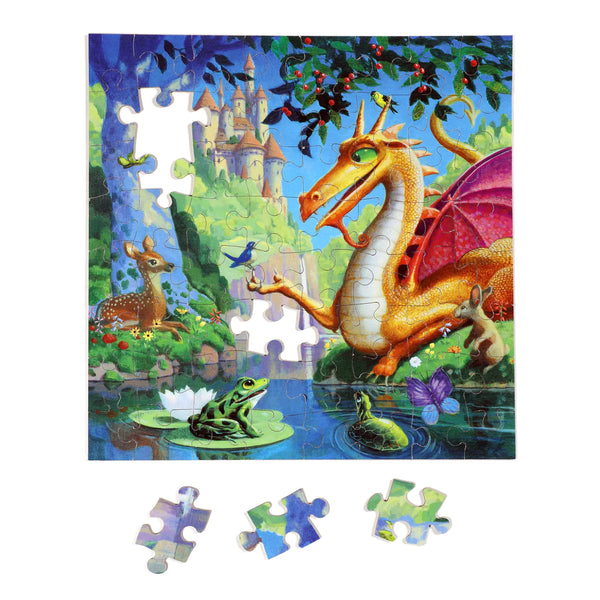64 Piece Dragon Puzzle