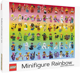 LEGO Rainbow Minifigure Puzzle- 1000pcs