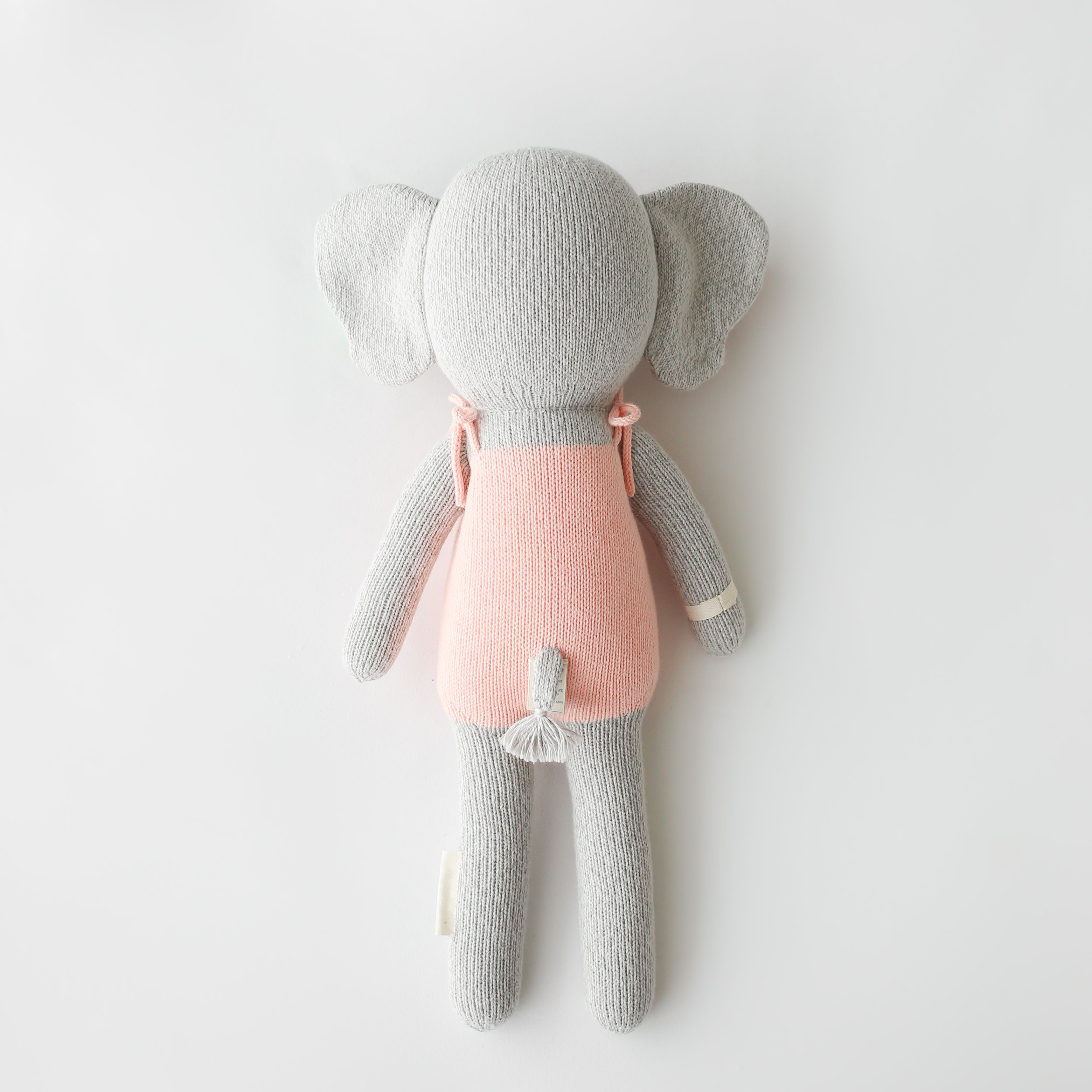 Backshot of the elephant stuffy