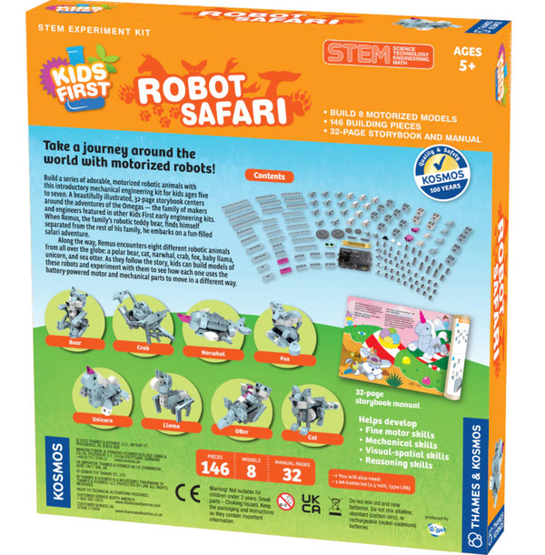 Kids First: Robot Safari - Introduction to Motorized Machines