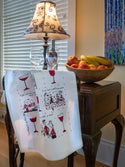 Tea Towel - Reasons to Have a Glass of Wine