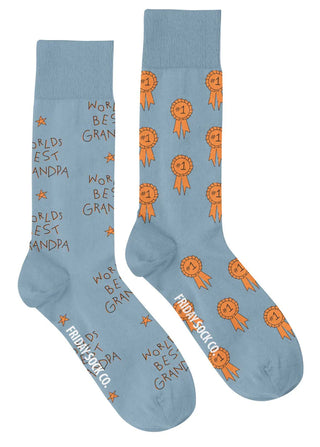 Men’s World’s Best Grandpa Socks/ Size 7-12