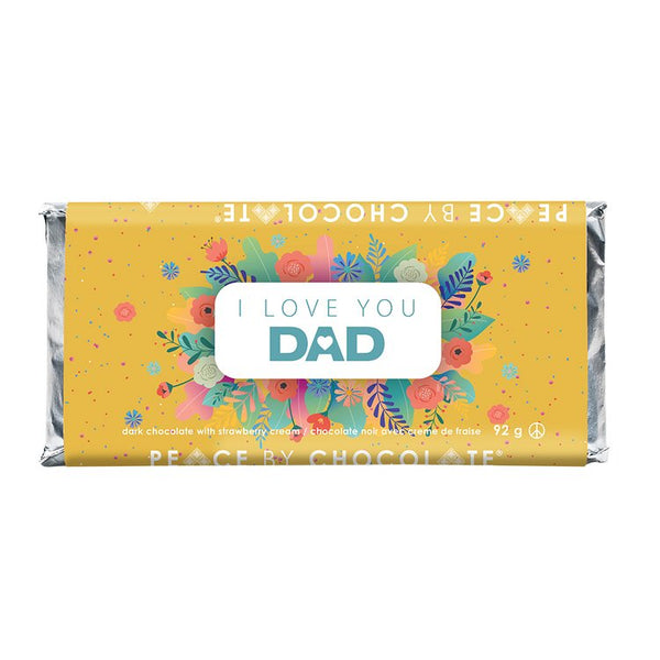 i love you dad chocolate bar