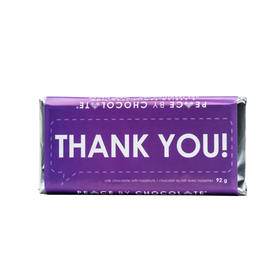 Thank You Chocolate Bar (Peace by Chocolate)