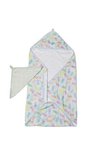 Loulou Lollipop Hooded Towel Set (Gummy Bears)