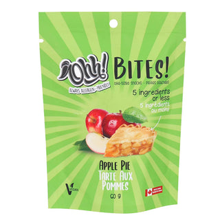 Ohh! Foods Bites in a green, tall bag