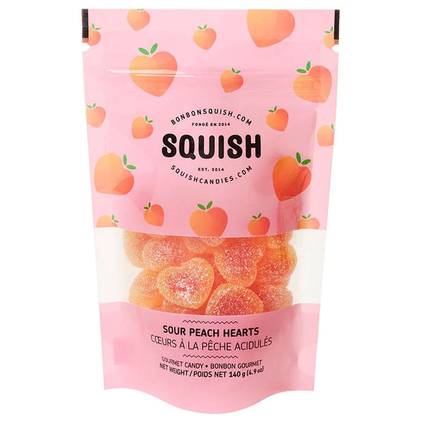 Sour Peach Hearts (Squish)