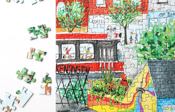 Toronto Kensington Market Puzzle (The Paperhood)