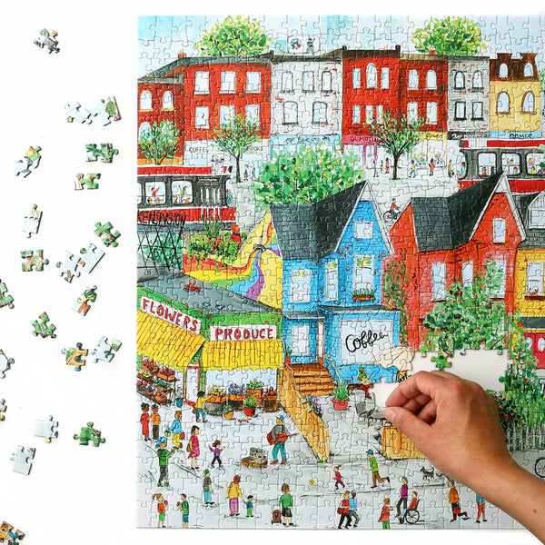 Toronto Kensington Market Puzzle (The Paperhood)